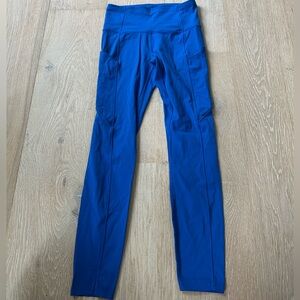 Lululemon Athletica Vibrant Blue Leggings